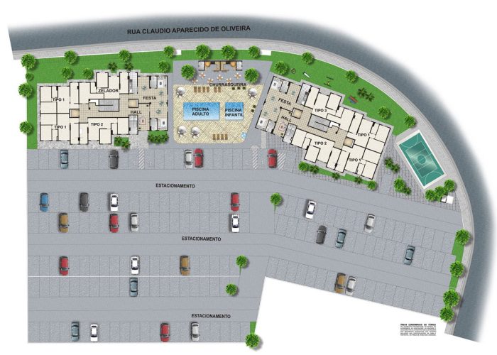 parque imperial amtr implantacao